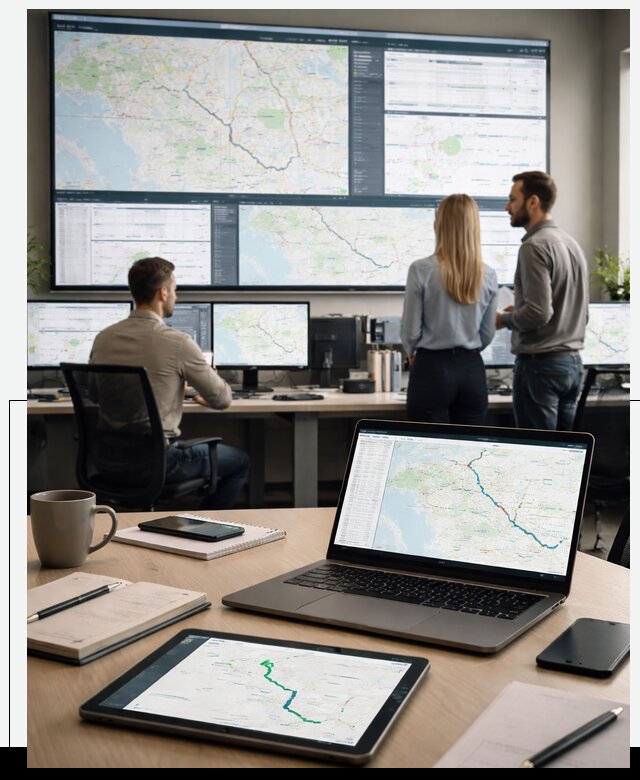 Трекинг грузов и Fleet Management, мониторинг автопарка в Вязниках