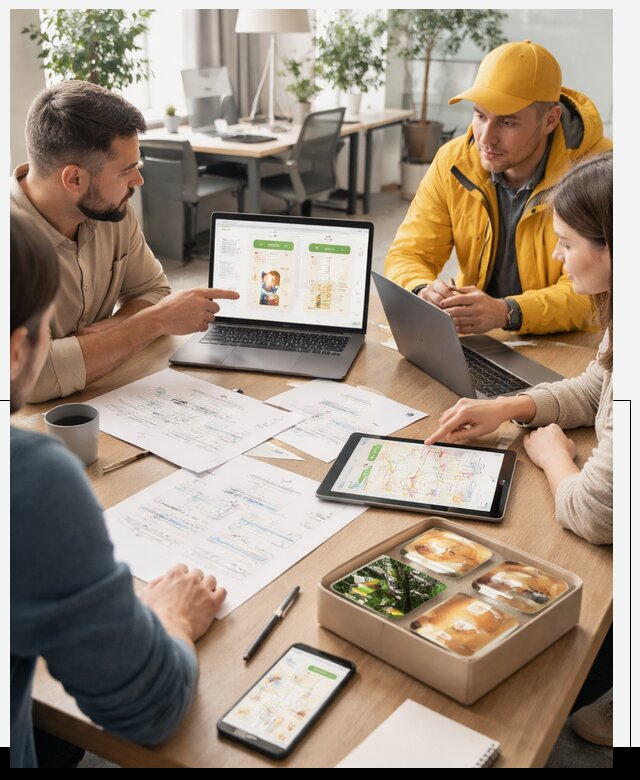 Разработка агрегатора доставки еды в Вязниках от 16025 р., АвикейВзн